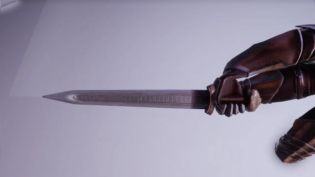 The Sword of the True Son of Skyrim for Skyrim SE-AE