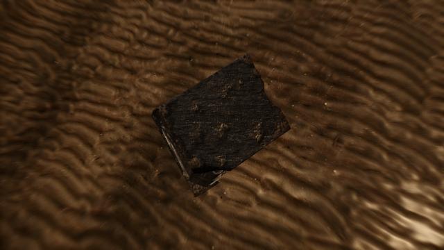 Burned Book Retexture 4k - 2k for Skyrim SE-AE