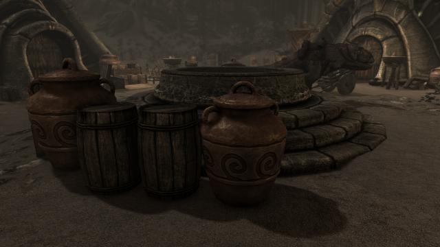 HD    Remiros' Dunmer Urns HD for Skyrim SE-AE