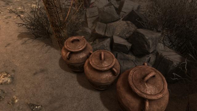 HD    Remiros' Dunmer Urns HD for Skyrim SE-AE