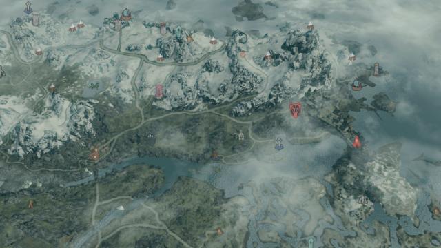 Pastel Map Markers для Skyrim SE-AE