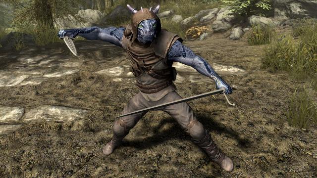 Эсток / Estoc для Skyrim SE-AE