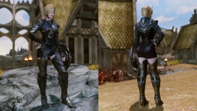 Girl's Heavy Armors SE for Skyrim SE-AE