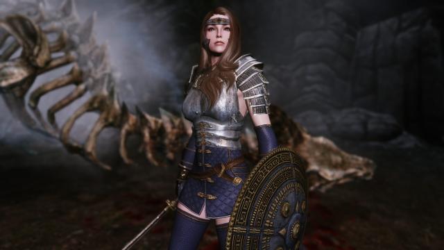 Girl's Heavy Armors SE for Skyrim SE-AE