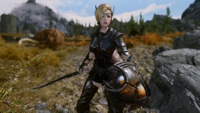 Girl's Heavy Armors SE for Skyrim SE-AE