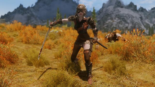 Girl's Heavy Armors SE for Skyrim SE-AE