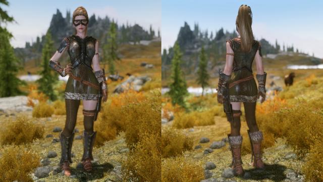 Girl's Heavy Armors SE for Skyrim SE-AE