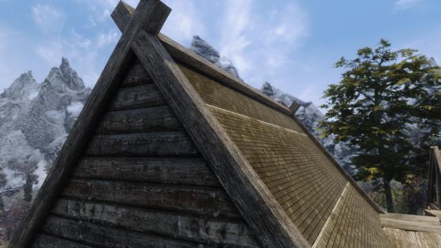 TB's HD Riften Roofs для Skyrim SE-AE