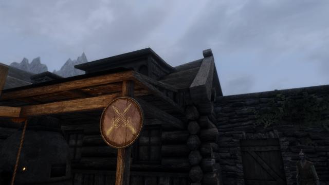 TB's HD Riften Roofs для Skyrim SE-AE