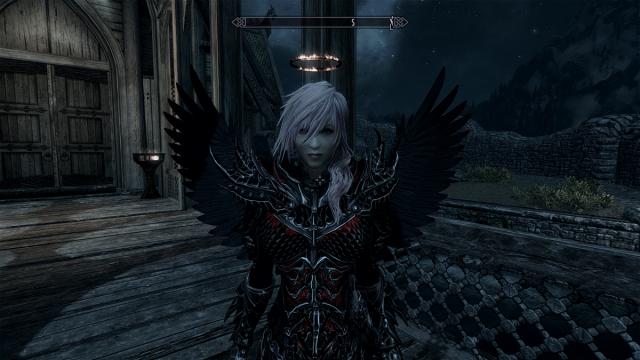 Angelic Halos and Demonic Horns for Skyrim SE-AE