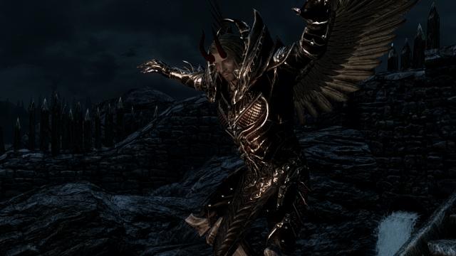 Angelic Halos and Demonic Horns for Skyrim SE-AE