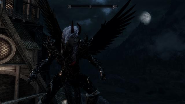 Angelic Halos and Demonic Horns for Skyrim SE-AE