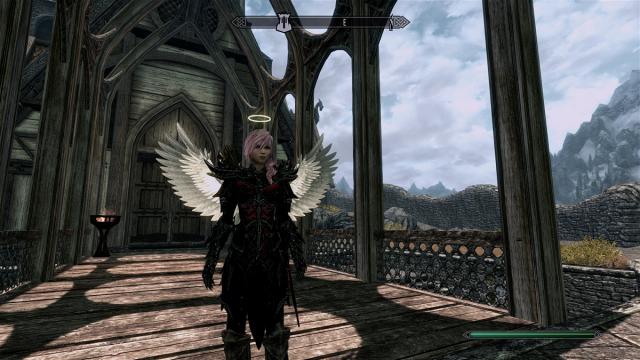 Angelic Halos and Demonic Horns for Skyrim SE-AE