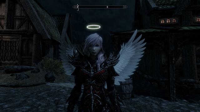 Angelic Halos and Demonic Horns for Skyrim SE-AE