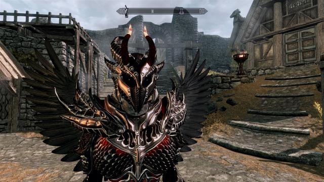 Angelic Halos and Demonic Horns for Skyrim SE-AE