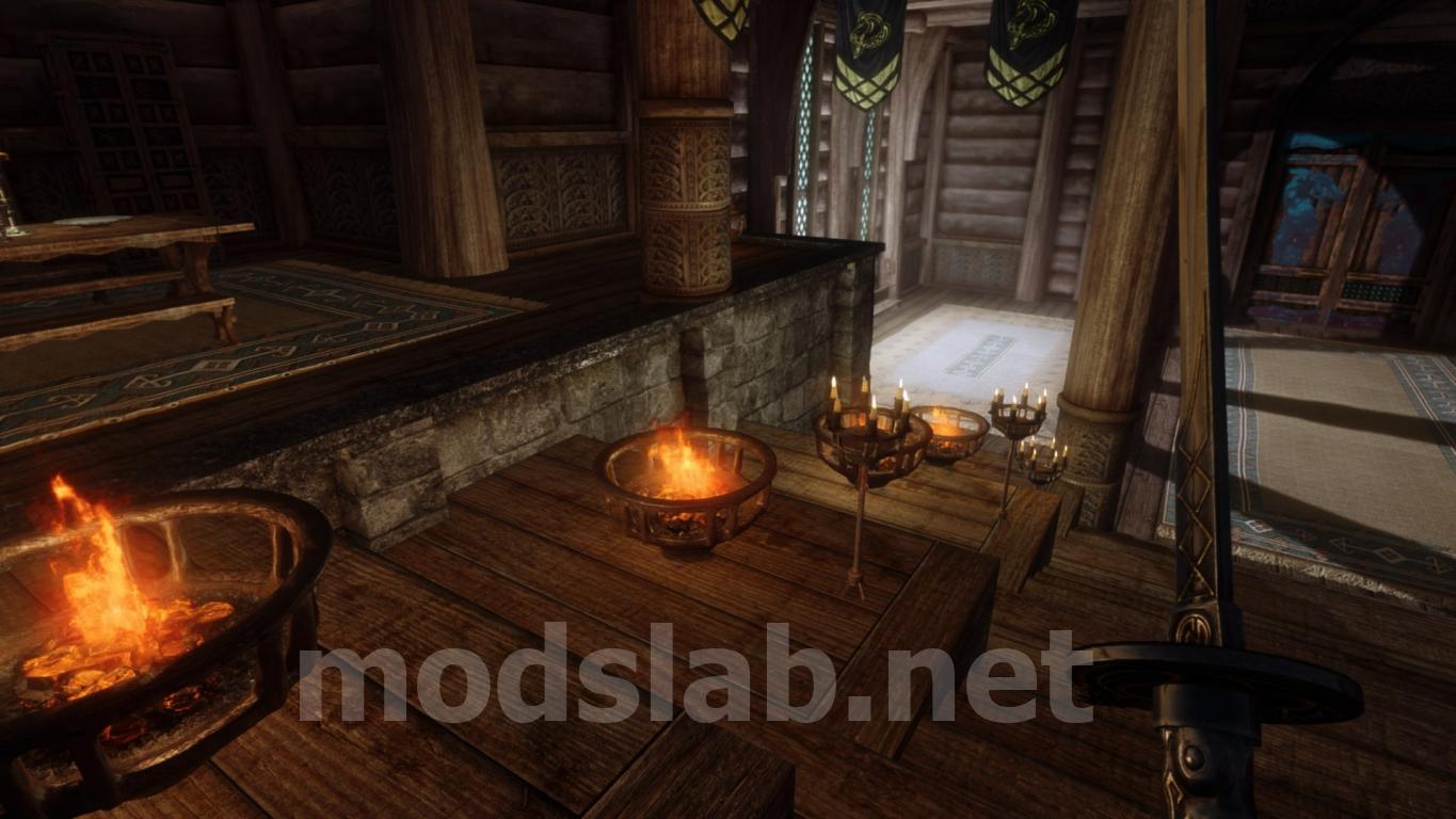 Skyrim эбонитовый клинок мод на улучшение