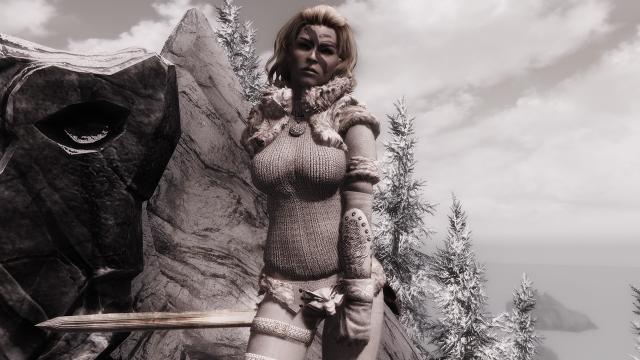 Northgirl Armor UNP - SSE for Skyrim SE-AE