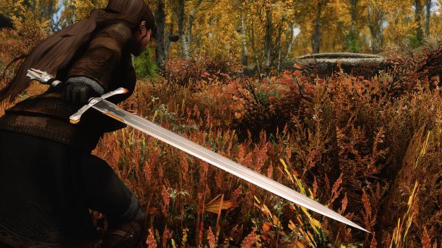 Клинок первого угля / Sword of the First Ember для Skyrim SE-AE