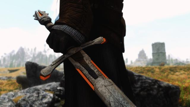 Клинок первого угля / Sword of the First Ember для Skyrim SE-AE