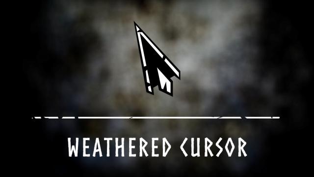 Weathered Cursor - Реплейсер курсора для Skyrim SE-AE