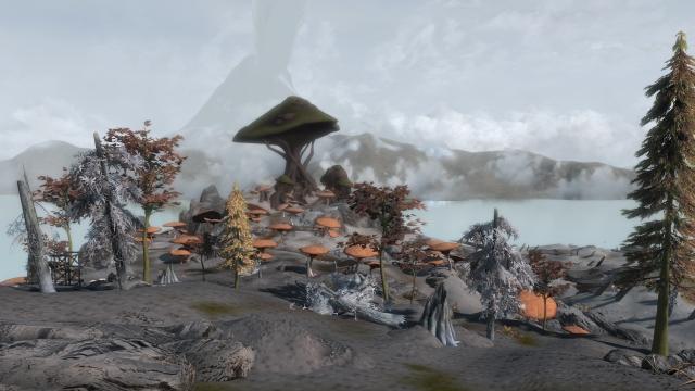 4K Tel Mithryn - 4к Тель-Митрин для Skyrim SE-AE