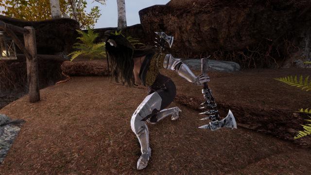 Skeleton Axe for Skyrim SE-AE