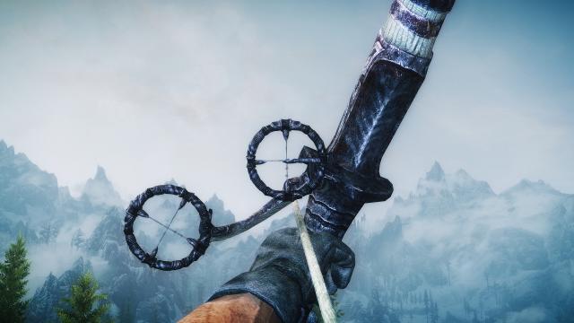 Снайперские луки Скайрима / Scoped Bows SE для Skyrim SE-AE