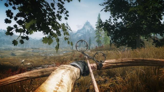 Снайперские луки Скайрима / Scoped Bows SE для Skyrim SE-AE