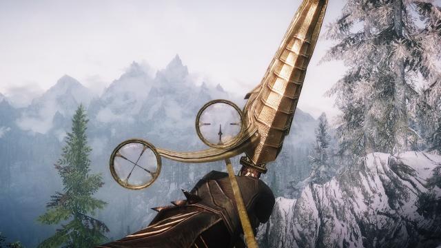 Снайперские луки Скайрима / Scoped Bows SE для Skyrim SE-AE