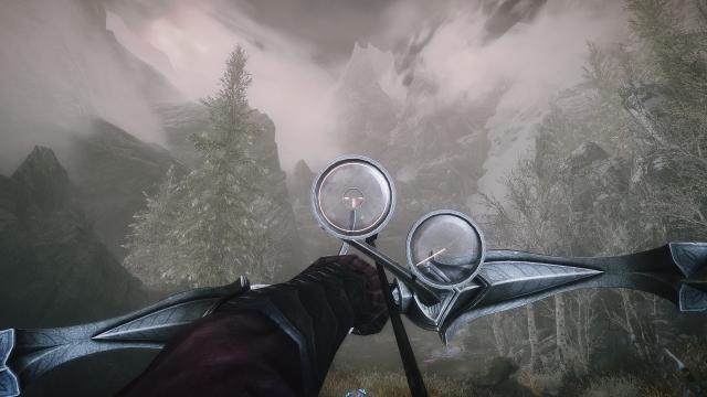 Снайперские луки Скайрима / Scoped Bows SE для Skyrim SE-AE