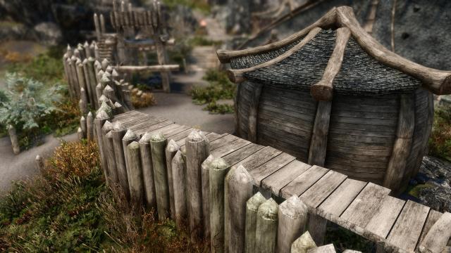 Orc Strongholds by CleverCharff - HD Орочьи крепости для Skyrim SE-AE