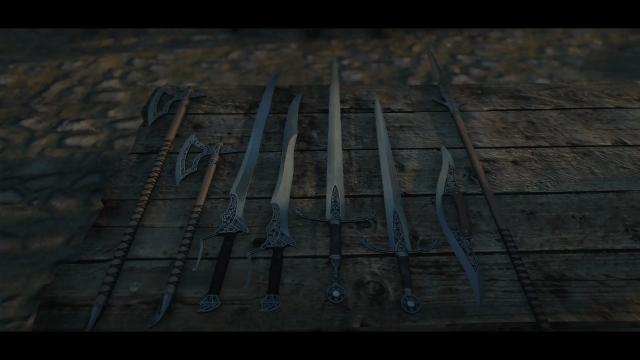 Silverthorn Weaponry для Skyrim SE-AE