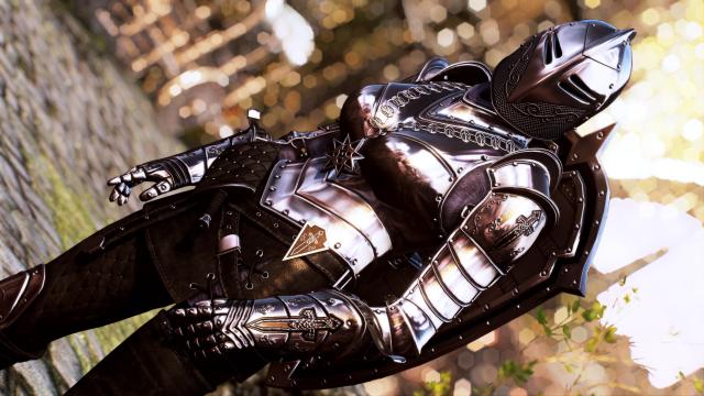 DX Dark Knight Armor - UNP for Skyrim SE-AE