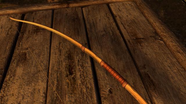 Драконий длинный лук / Dragon Longbow SE для Skyrim SE-AE