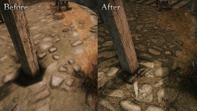 Major Cities Mesh Overhaul для Skyrim SE-AE