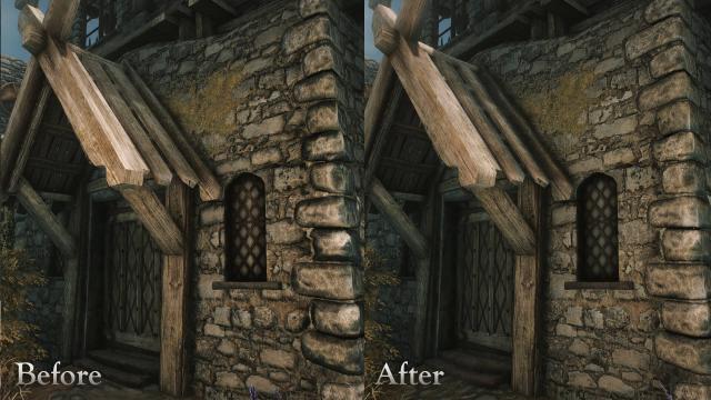 Major Cities Mesh Overhaul for Skyrim SE-AE