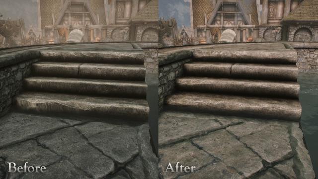 Major Cities Mesh Overhaul для Skyrim SE-AE