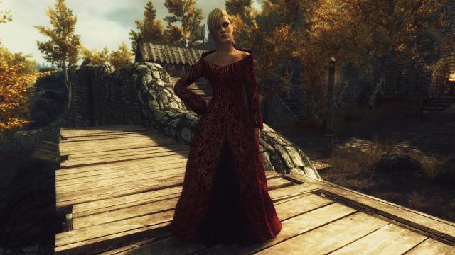 Noble Dress for Skyrim SE-AE