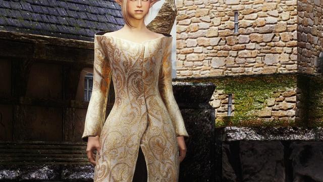 Noble Dress for Skyrim SE-AE