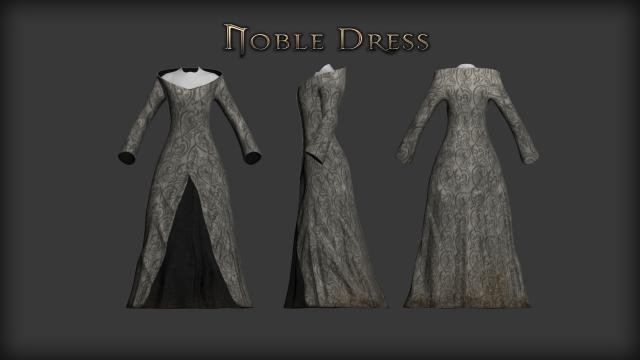 Noble Dress for Skyrim SE-AE