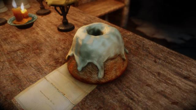 High Poly Sweet Rolls for Skyrim SE-AE