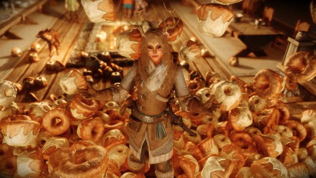 High Poly Sweet Rolls for Skyrim SE-AE