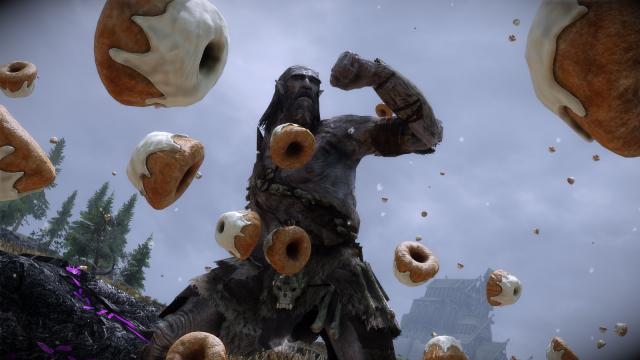 High Poly Sweet Rolls for Skyrim SE-AE