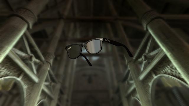 Rayban-like Sunglasses SE - for Skyrim SE-AE