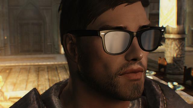 Rayban-like Sunglasses SE - for Skyrim SE-AE