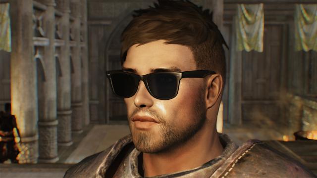 Rayban-like Sunglasses SE - for Skyrim SE-AE