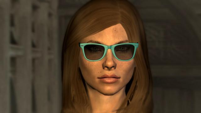 Rayban-like Sunglasses SE - for Skyrim SE-AE