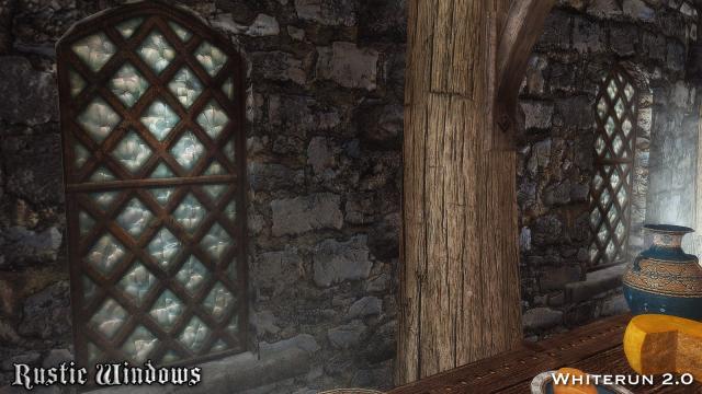 Переработка окон / RUSTIC WINDOWS - Special Edition для Skyrim SE-AE