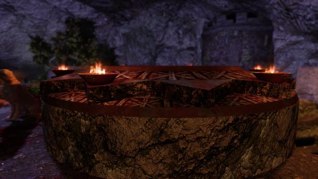 Halffaces - Necromantic Altar for Skyrim SE-AE