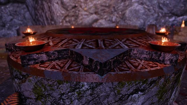 Halffaces - Necromantic Altar for Skyrim SE-AE